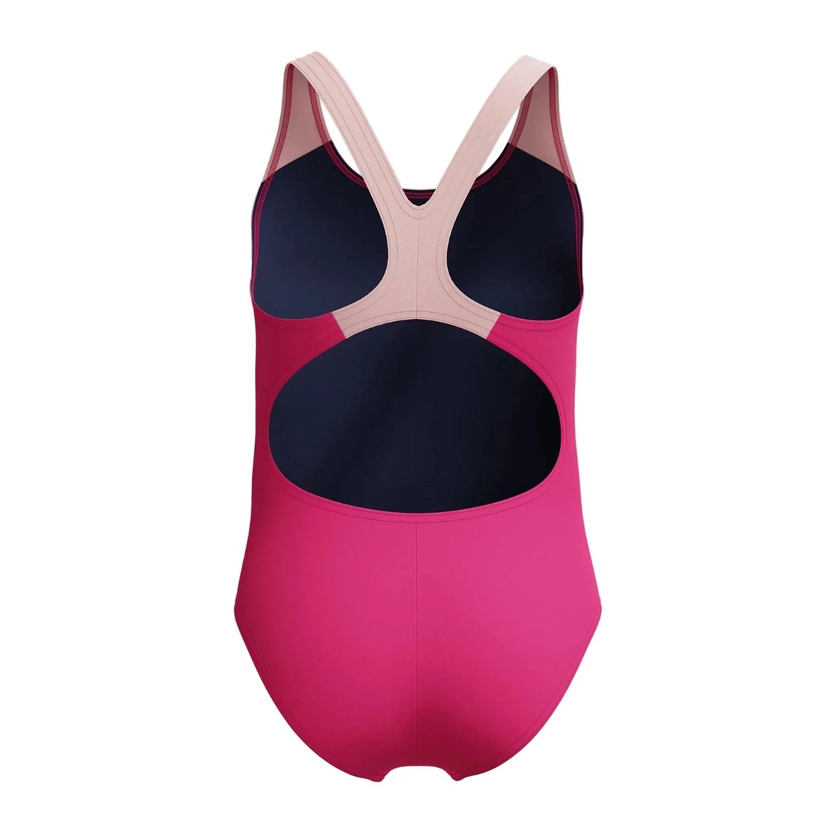 Maillot de bain 1 pièce motif/style géométrique rose, SPEEDO