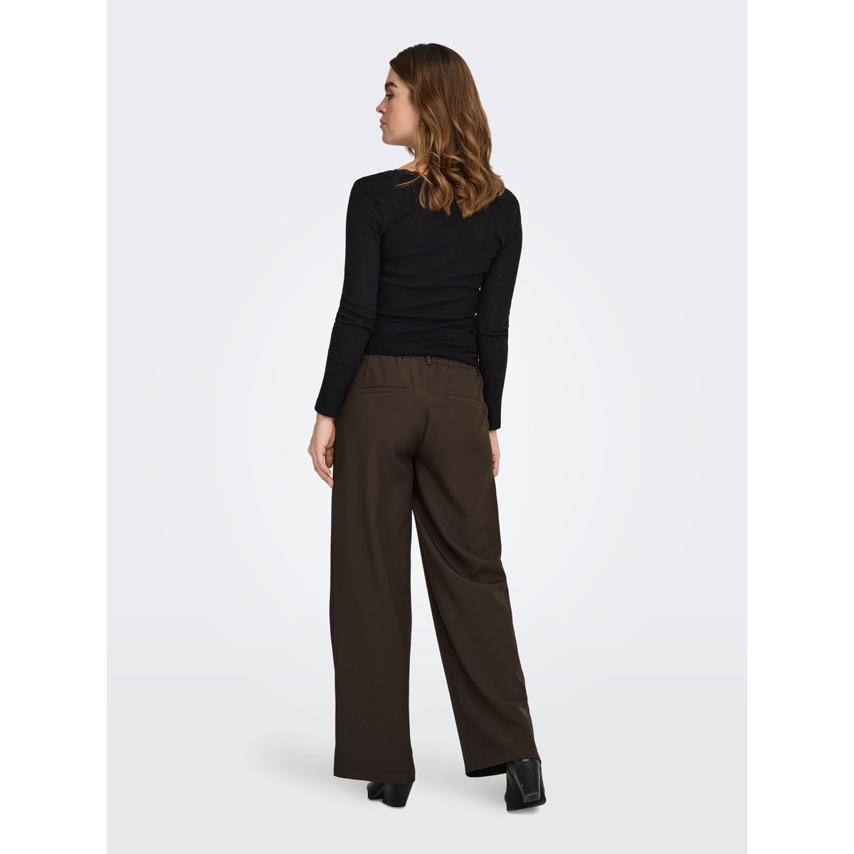 Pantalon À Jambe Large chocolate brown, ONLY
