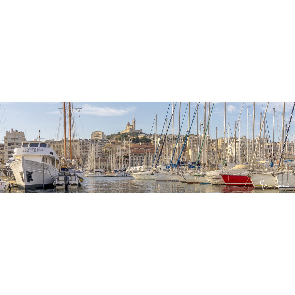 Tableau Mural Vieux Port De Marseille PORT tableaux sur toile-bleu, CEANOTHE