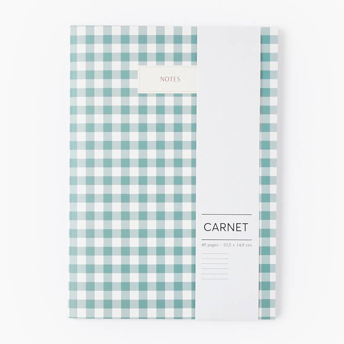 Carnet A6 ligné, 48 pages vague, MONOPRIX