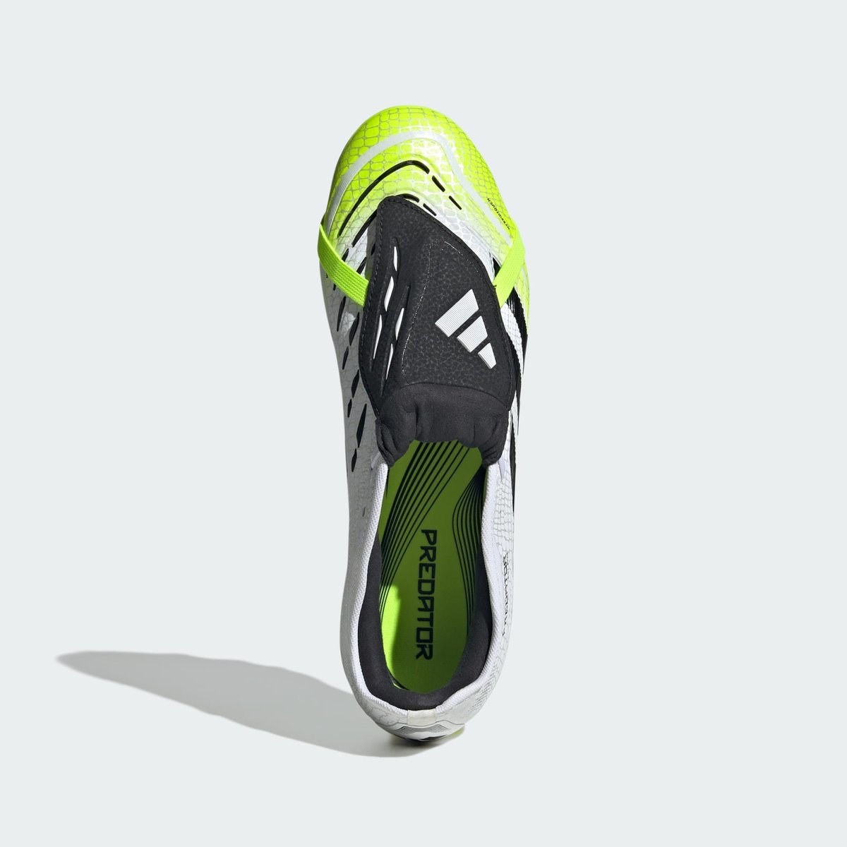Chaussure Predator Pro Languette Rabattable Multi-Surfaces Chaussure Predator Pro Languette Rabattable Multi-Surfaces cloud white / core black / lucid lemon, adidas Performance