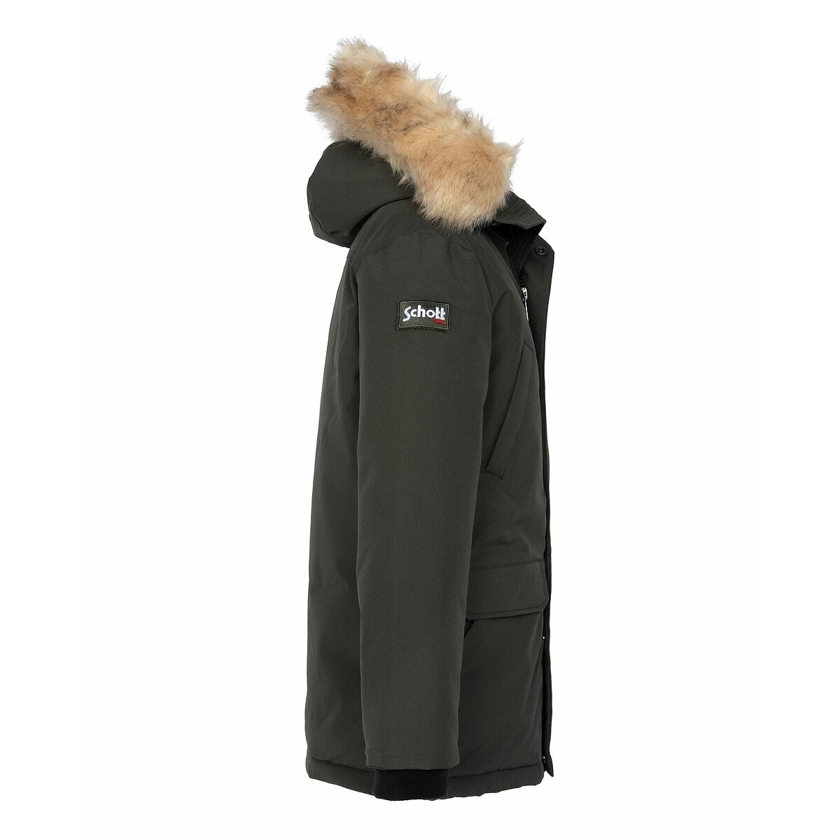 Parka con cappuccio 10-16 anni kaki, SCHOTT