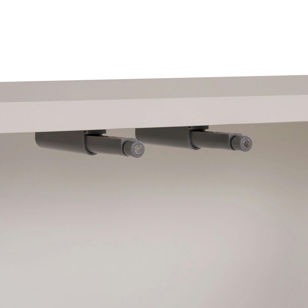 Meuble TV 4 portes décor arches MARFA crème, PIER IMPORT