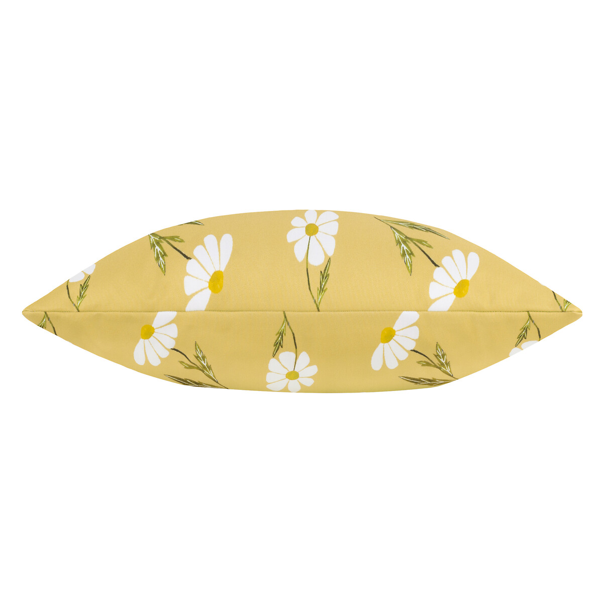 Daisies Floral Reversible Large Outdoor Filled Cushion yellow, WYLDER