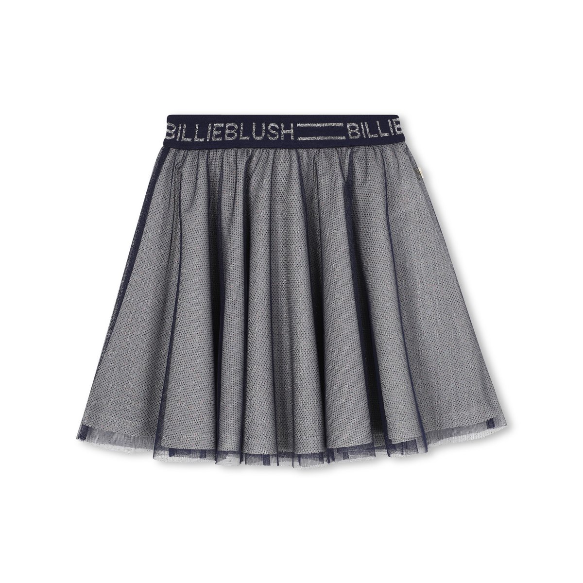 Jupe doublée de tulle indigo blue, BILLIEBLUSH