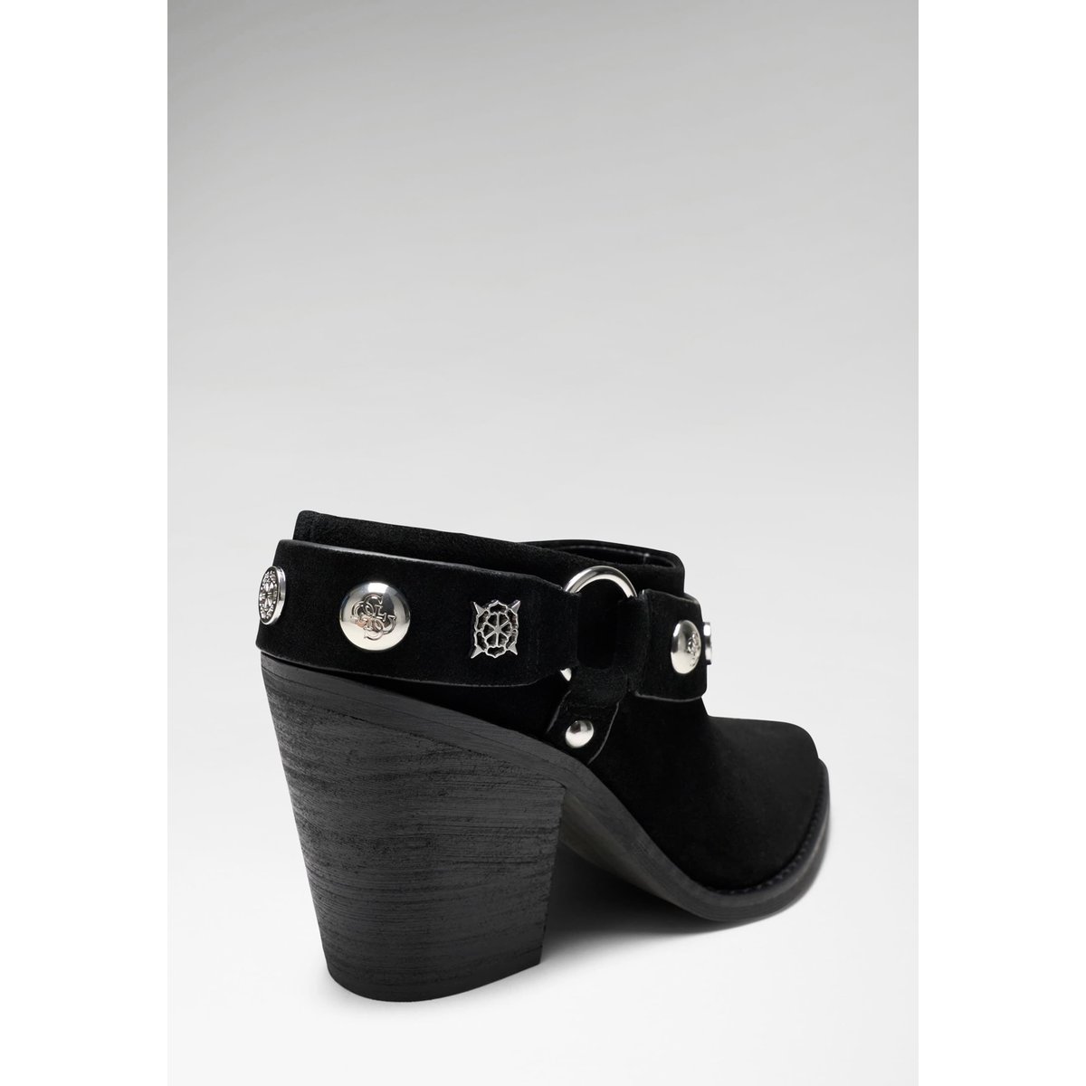 Bottine En Daim Sashlin noir, GUESS