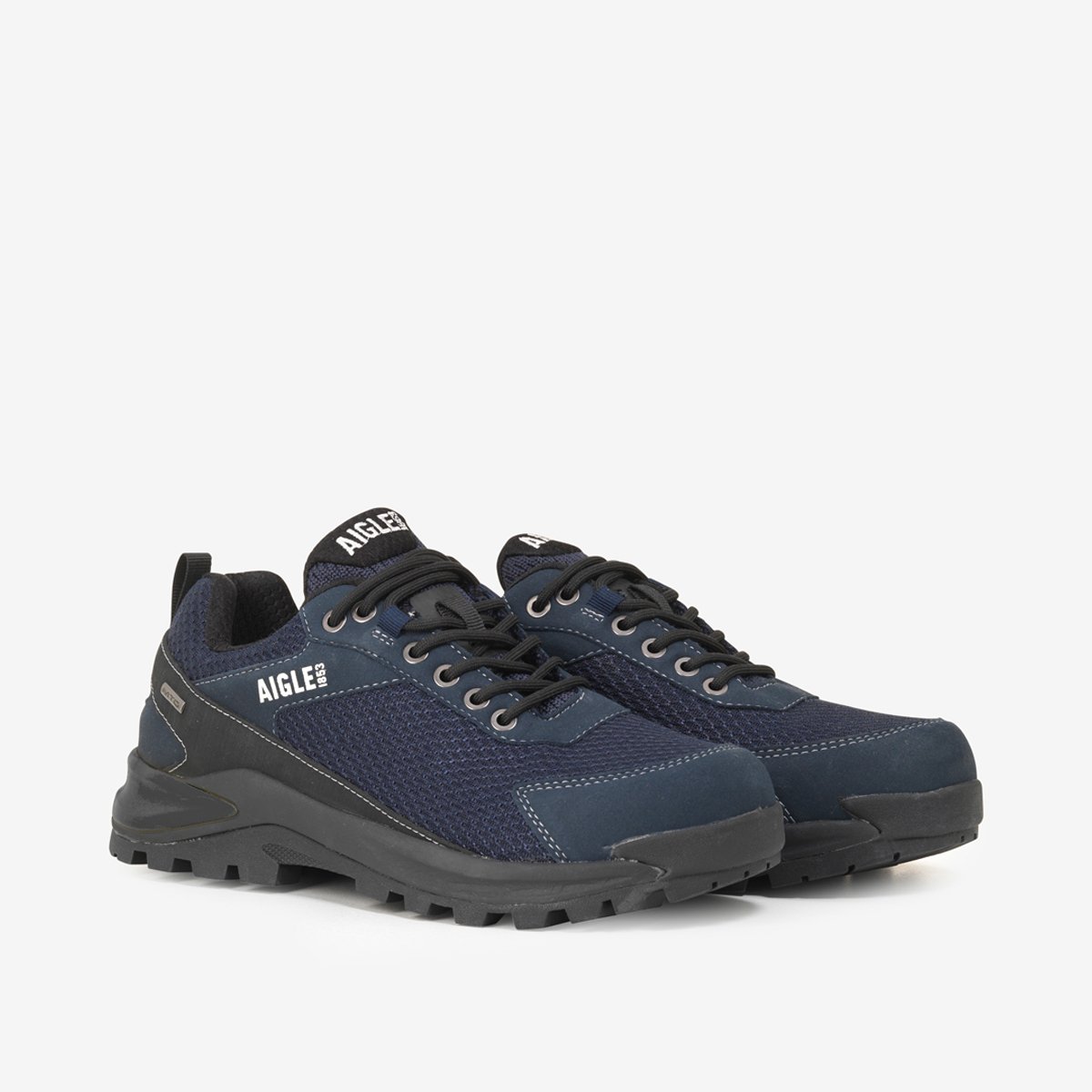 Chaussures de marche NEW PLUTNO MTD bleu marine, AIGLE