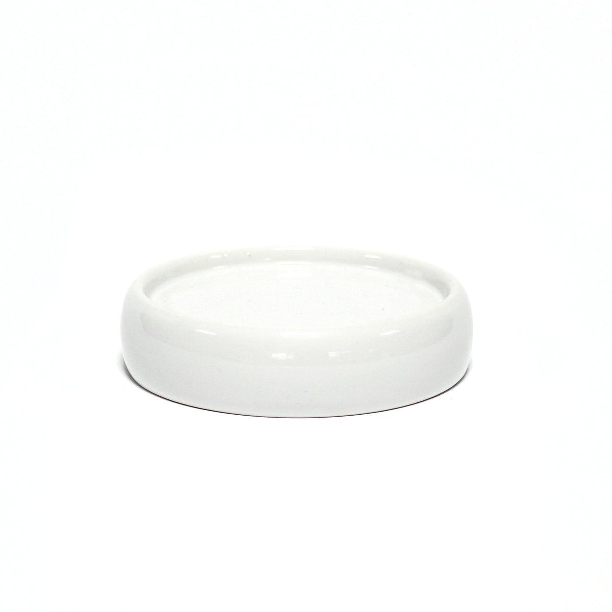 Porte savon en ceramique Bulle blanc, EDEN