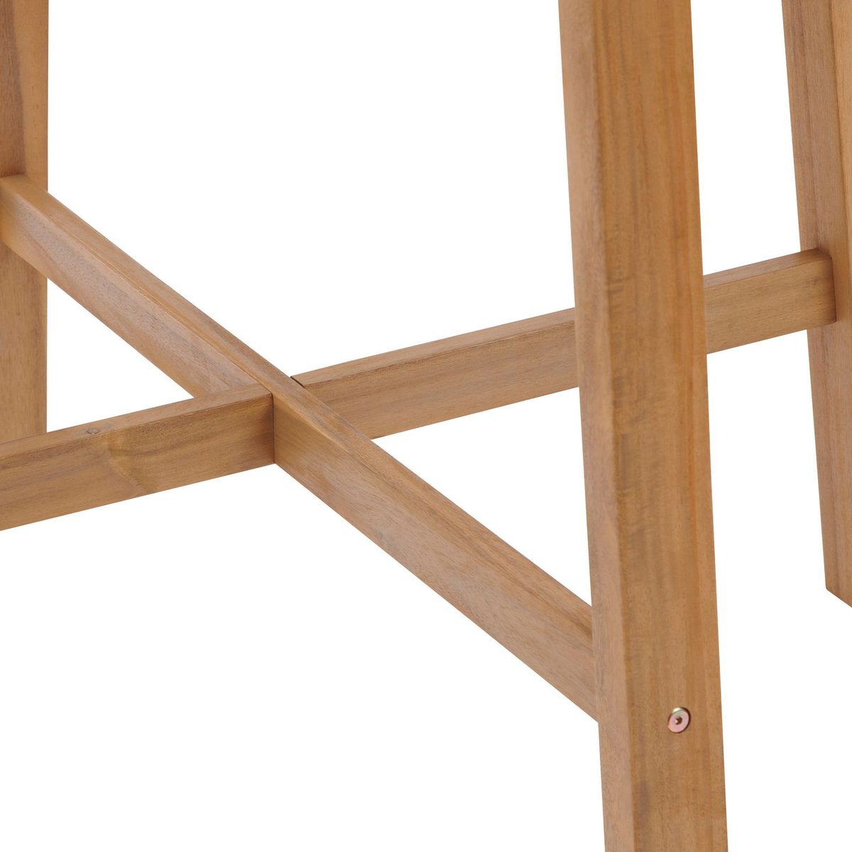 Table de jardin haute en acacia 4 places TIWI beige, HESPERIDE