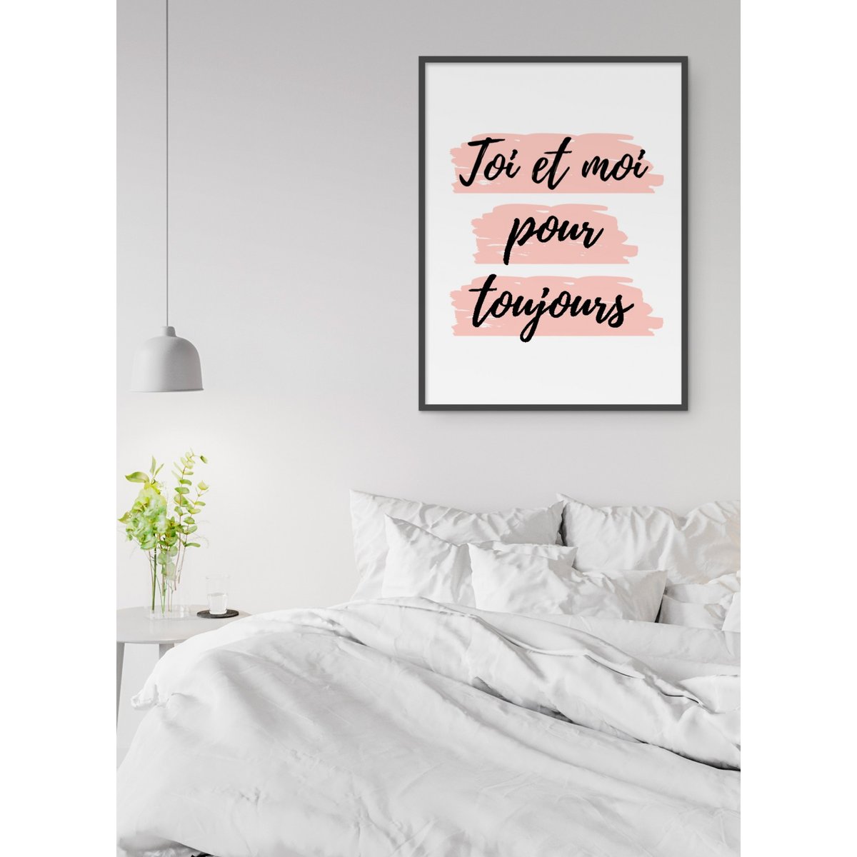Affiche Toi et Moi blanc, L'AFFICHERIE