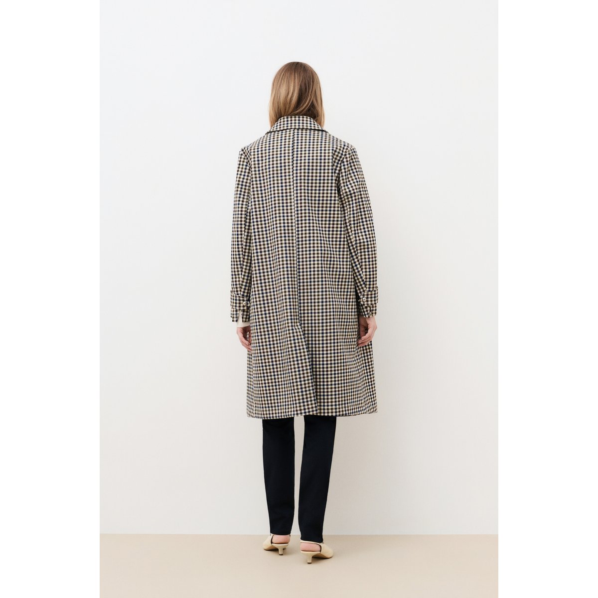 Trench long coupe droite GCARLA sable, CAROLL