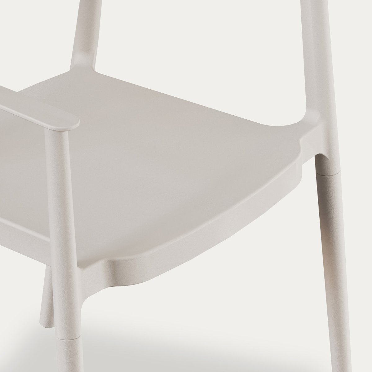 Chaise de salle à manger Polipropylène Beige-BRUNEL beige, KENAY