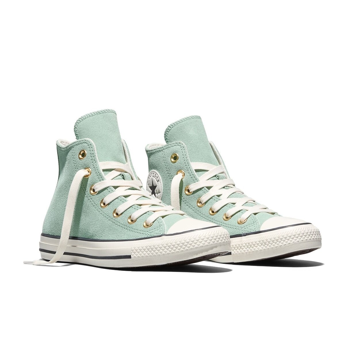 Baskets CTAS Elevated Suede vert, CONVERSE
