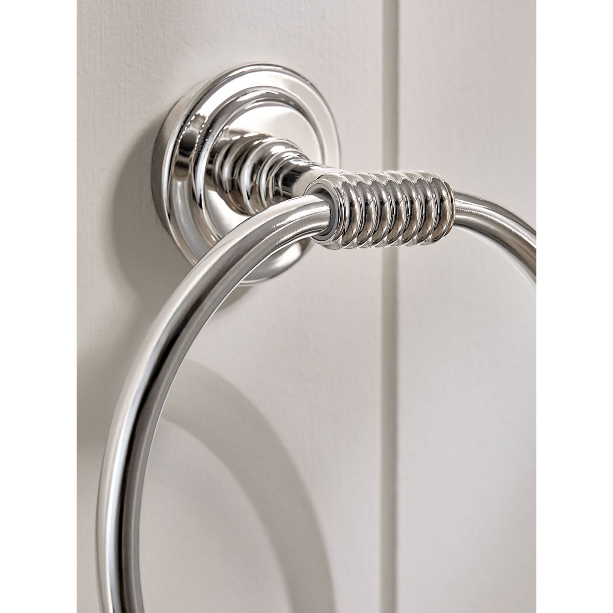 Anneau porte-serviettes carolina chrome, NEXT