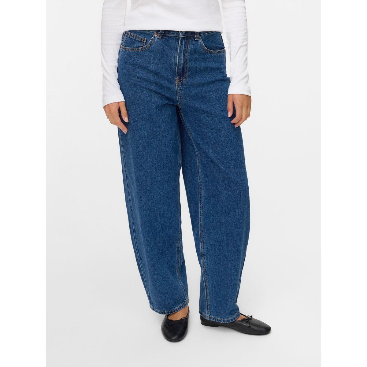 Jean Mom medium blue denim, VERO MODA