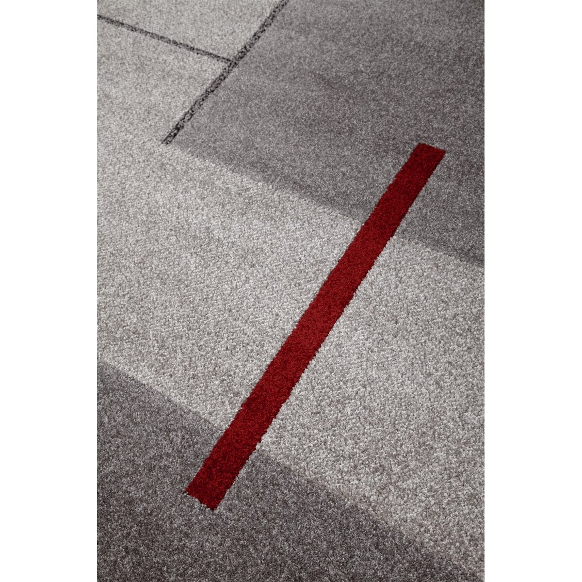 Tapis salon et chambre moderne GRANATE gris, NOVATREND