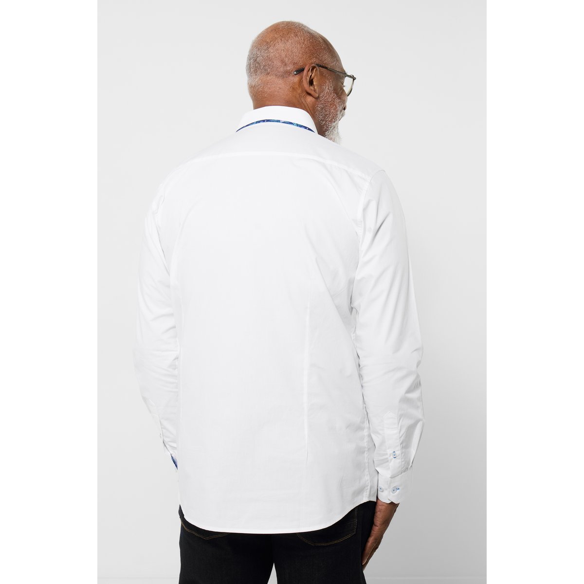 Chemise habillée à double col blanc, JOE BROWNS