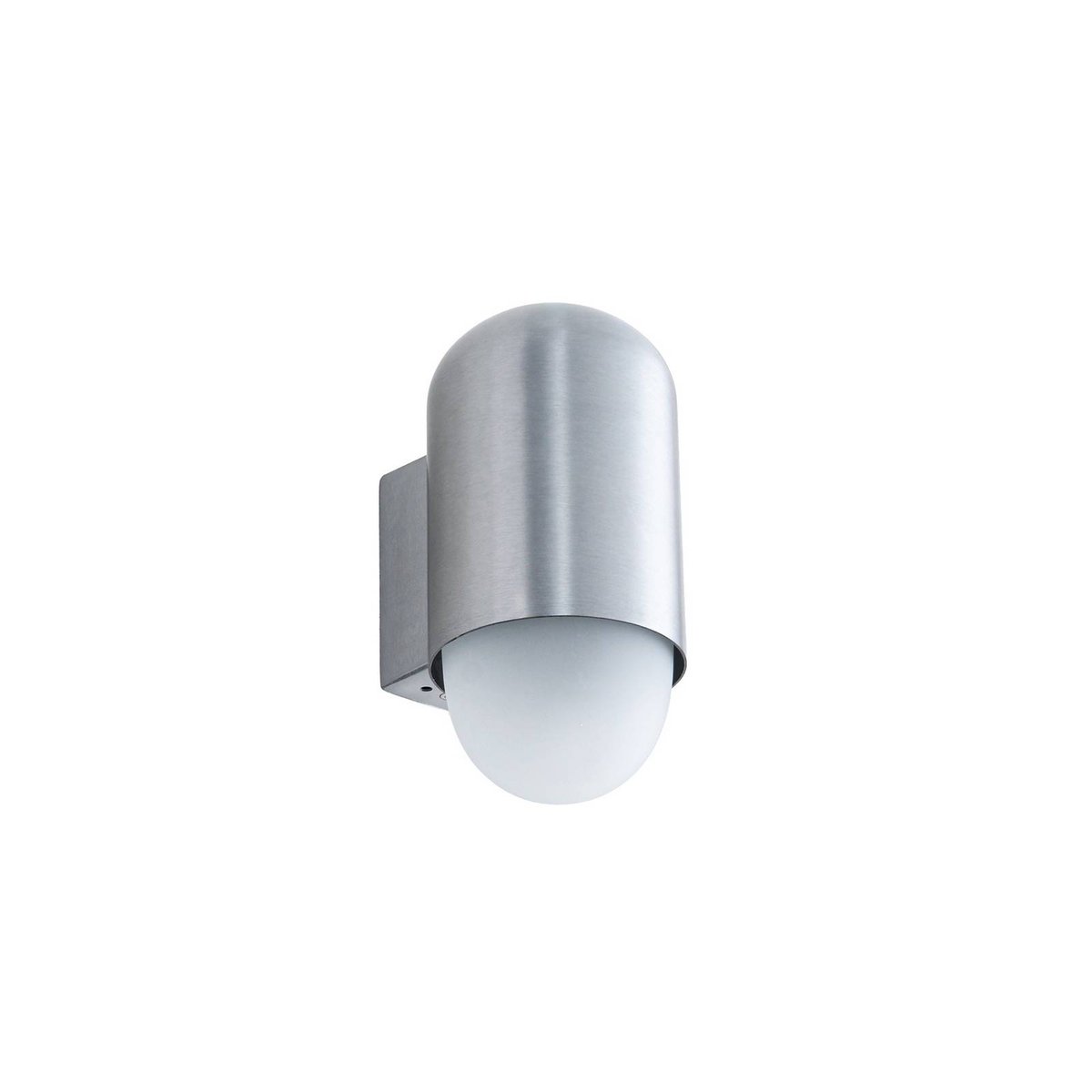 Applique extérieure en aluminium moderne aluminium, blanc, LINDBY