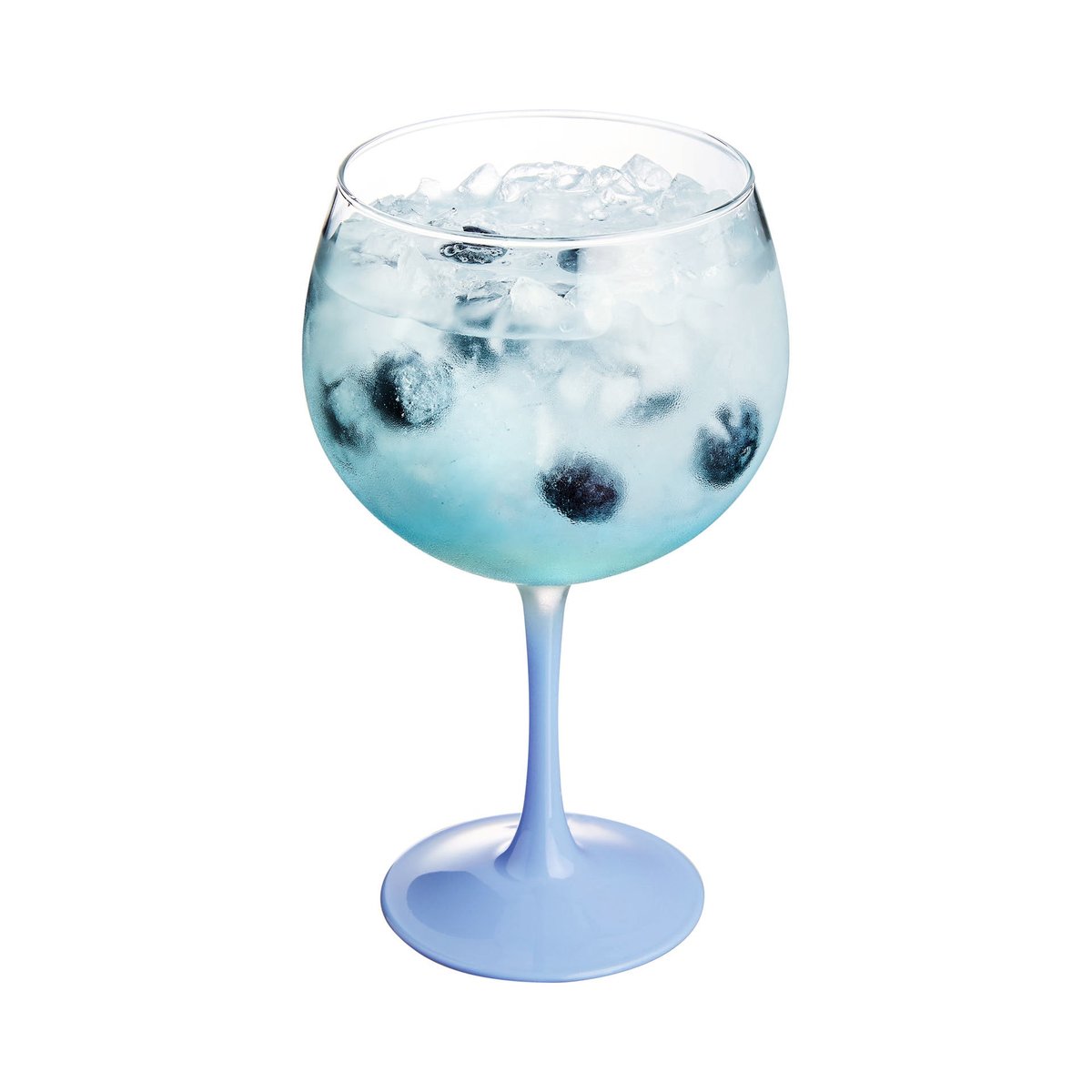 6 verres à cocktail 70 cl bleus -SUMMER POP bleu, LUMINARC