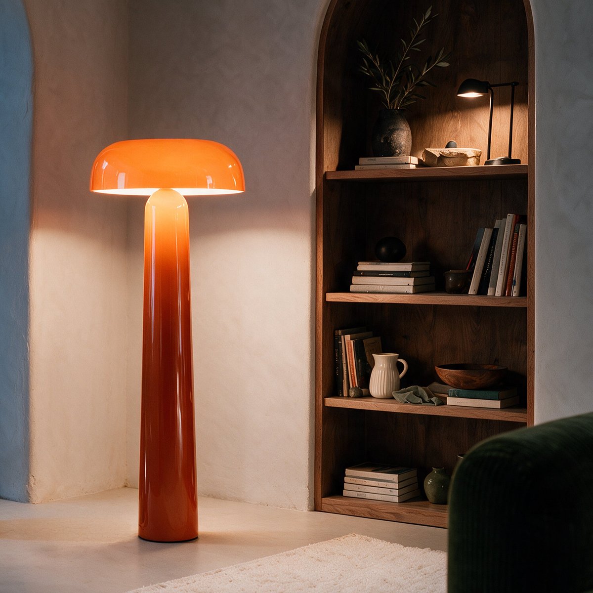 Lampadaire Livia - LIVIA orange, MAISON PAVANE