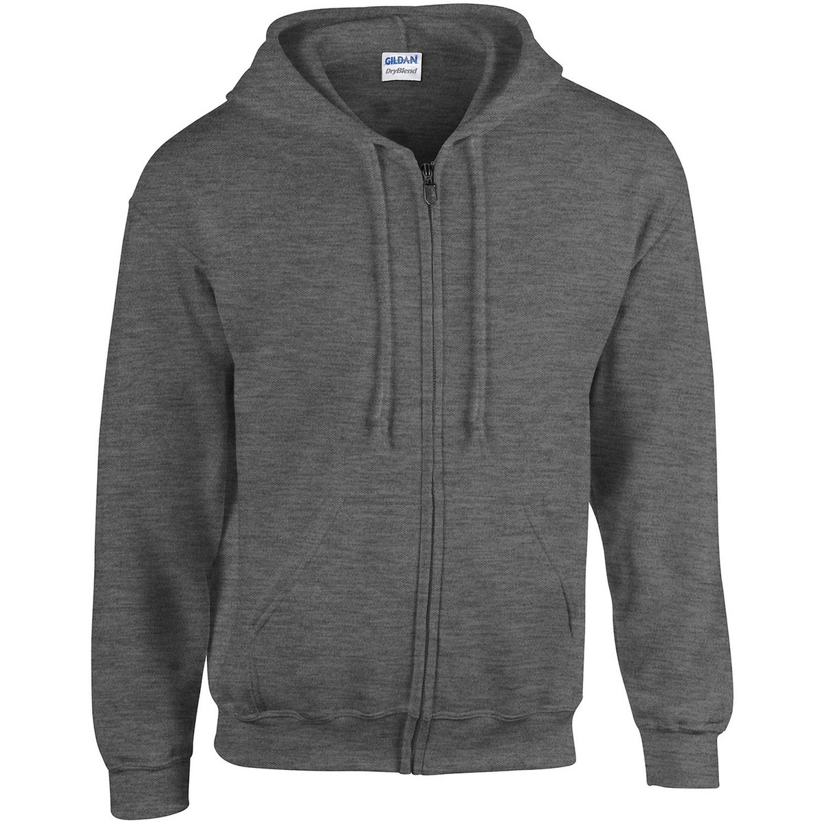 Veste à capuche gris chiné, GILDAN