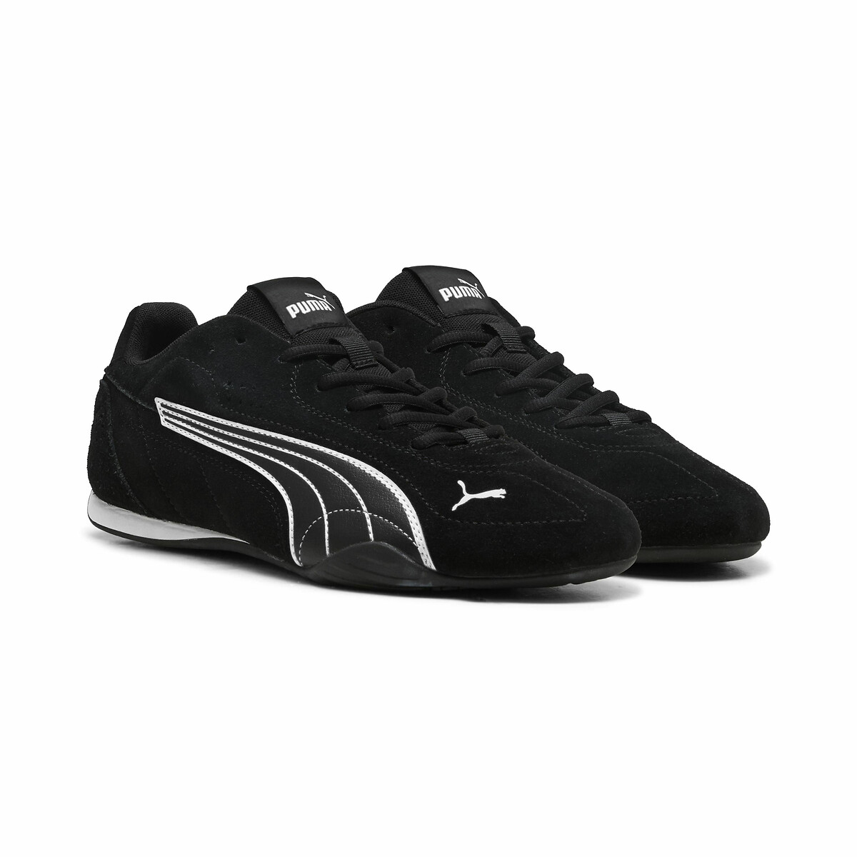 Baskets Catch Suede noir/blanc, PUMA