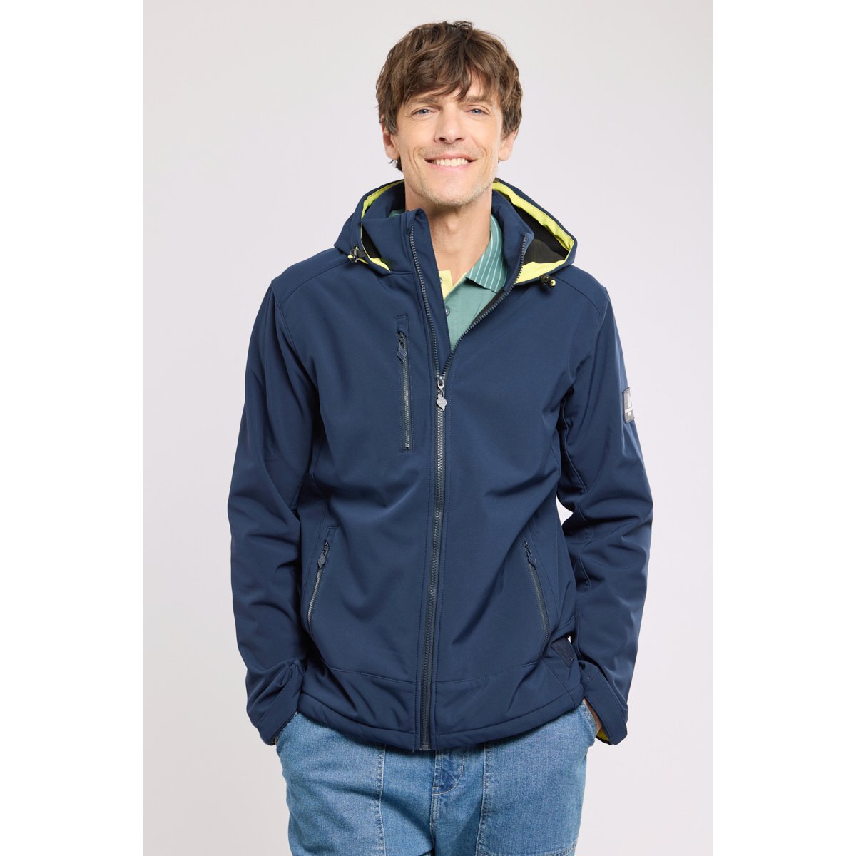 Veste softshell bi-color navy, ARMOR-LUX