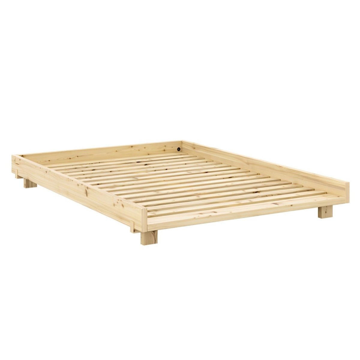 Lit en pin massif SOCIAL - SOCIAL bois clair, KARUP DESIGN
