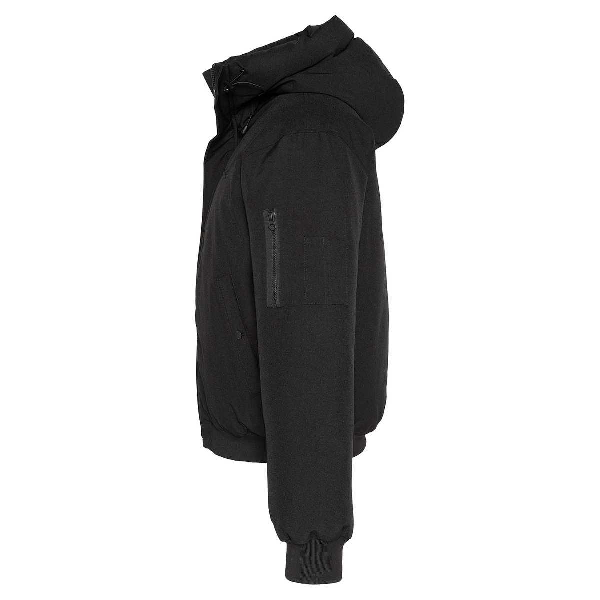 Blouson à capuche noir, SCHOTT
