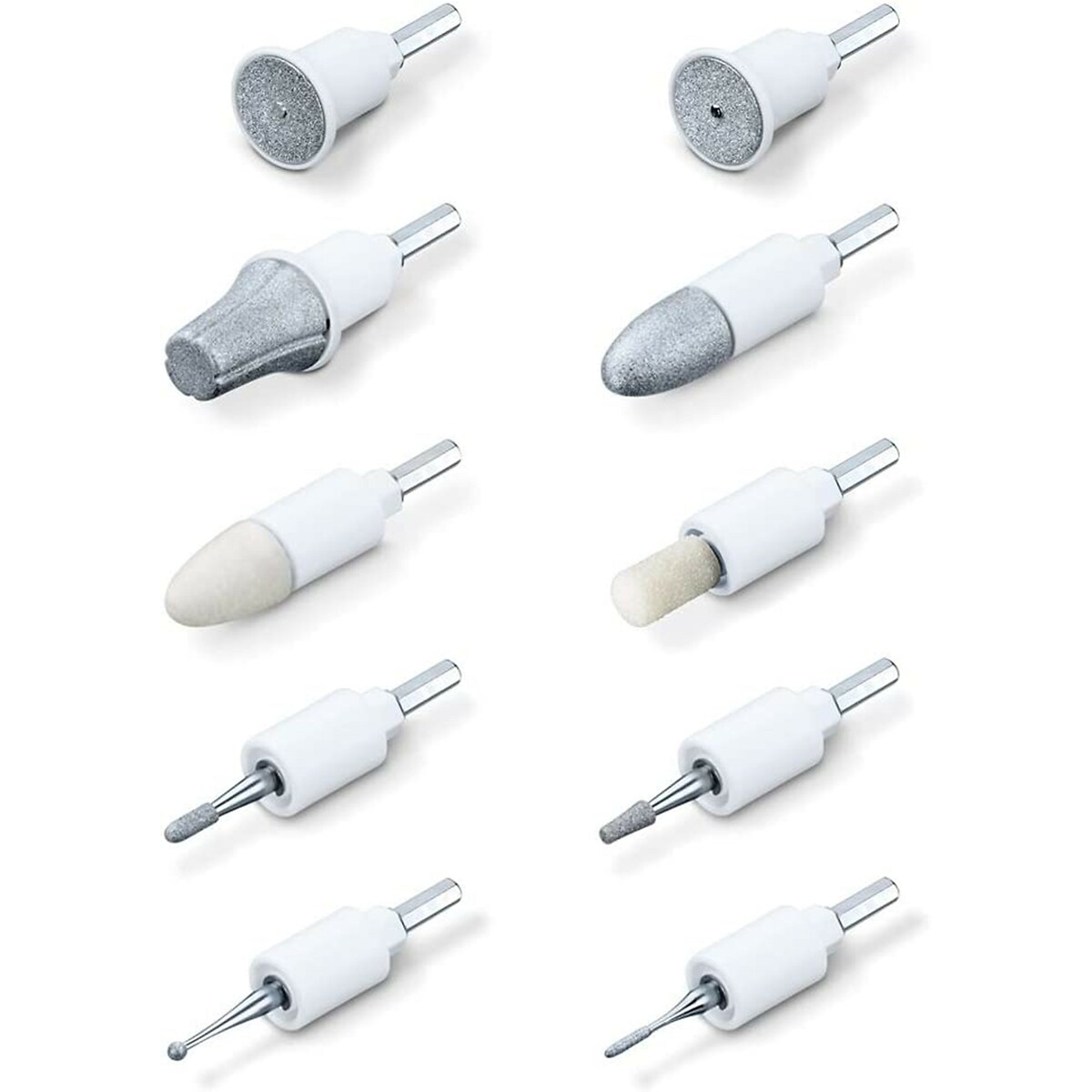 Kit de manucure et pédicure MP 64 blanc/doré, BEURER