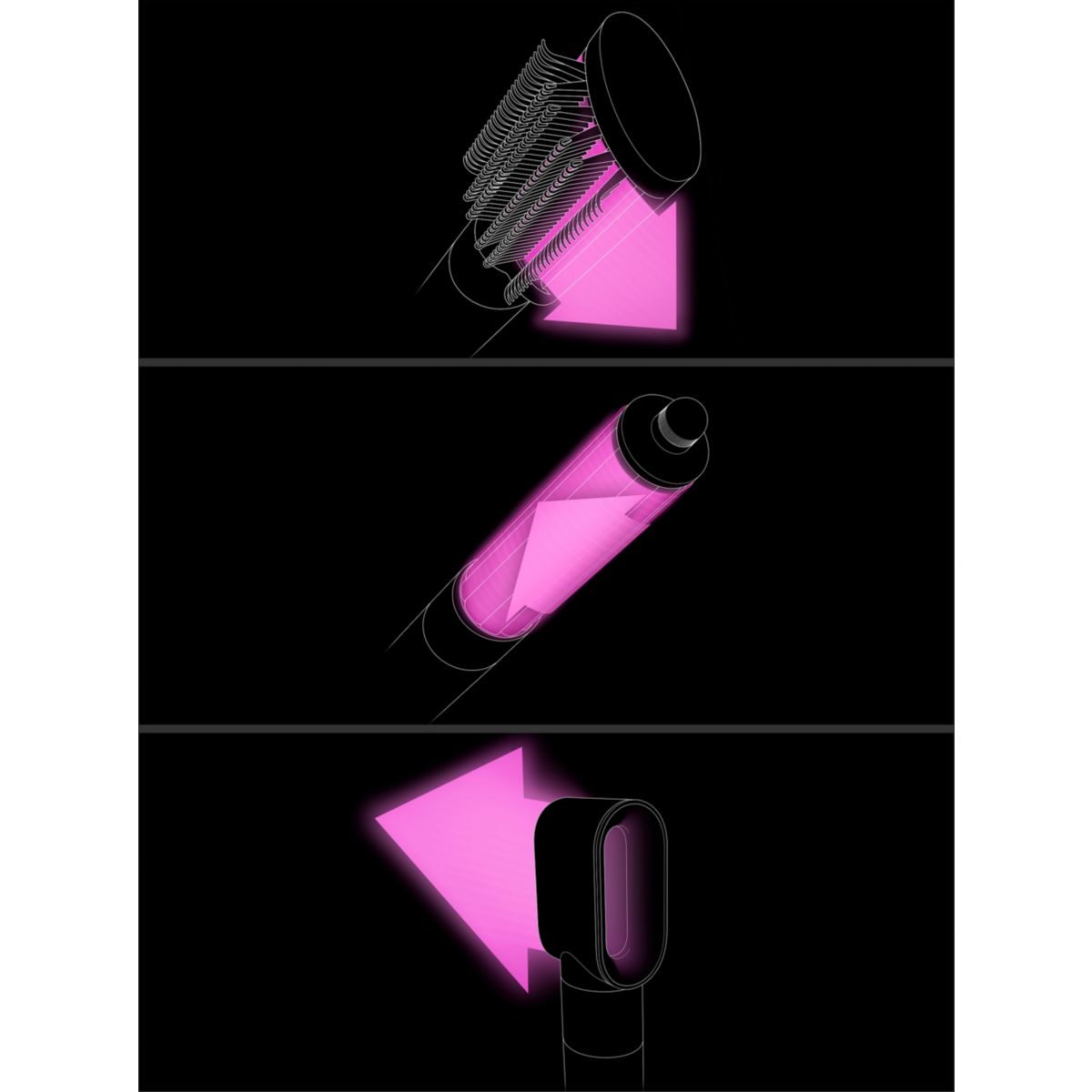 Fer multistyle Airwrap Origin Nickel Cuivré couleur unique, DYSON