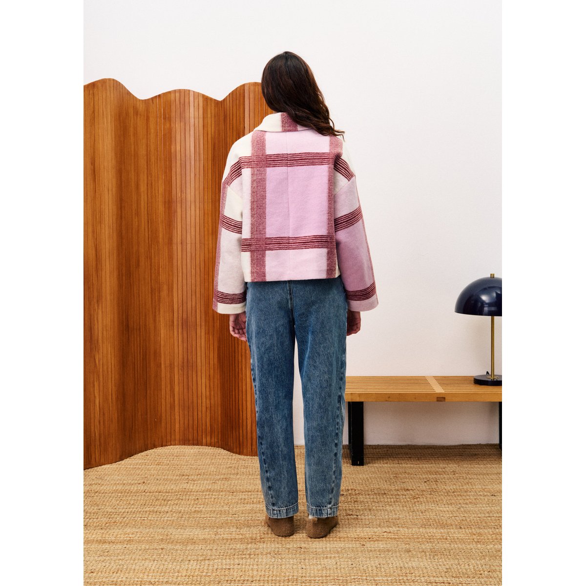 Manteau GALEA violet lilas, FRNCH