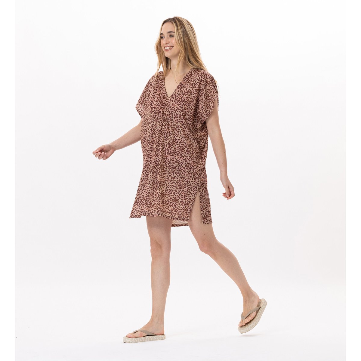 Kaftan en Maille FESTIVAL 940 multicolore, LE CHAT