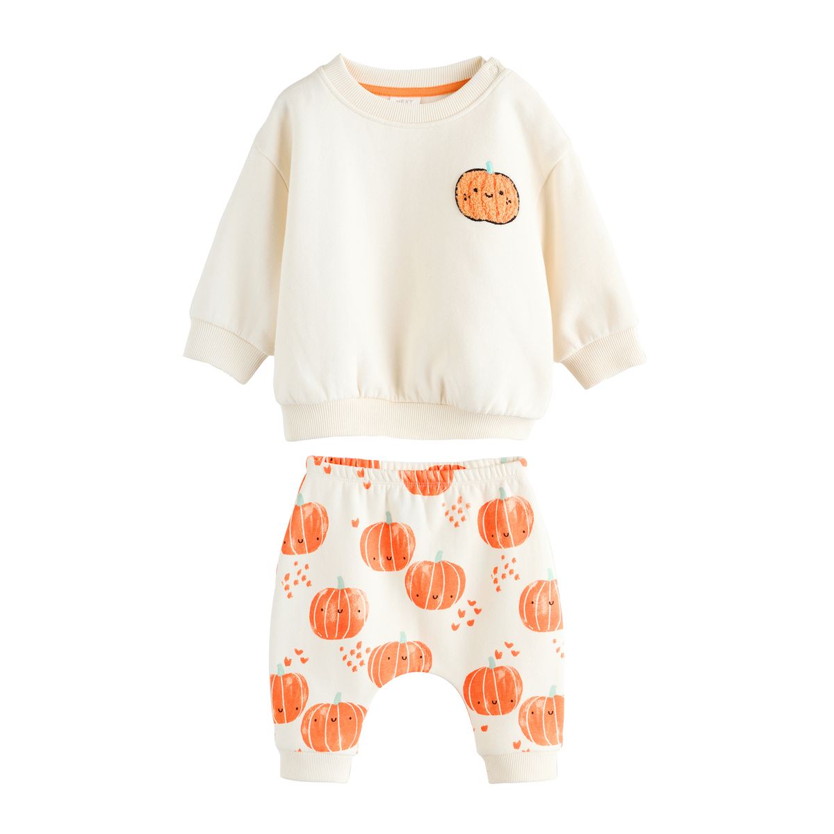 Sweat et pantalon de jogging halloween bébé imprimé citrouille, NEXT