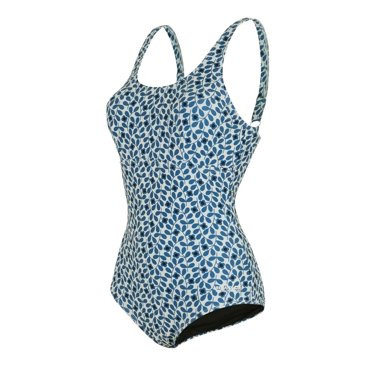 Maillot de bain 1 pièce ORLA KIELY bleu, REGATTA