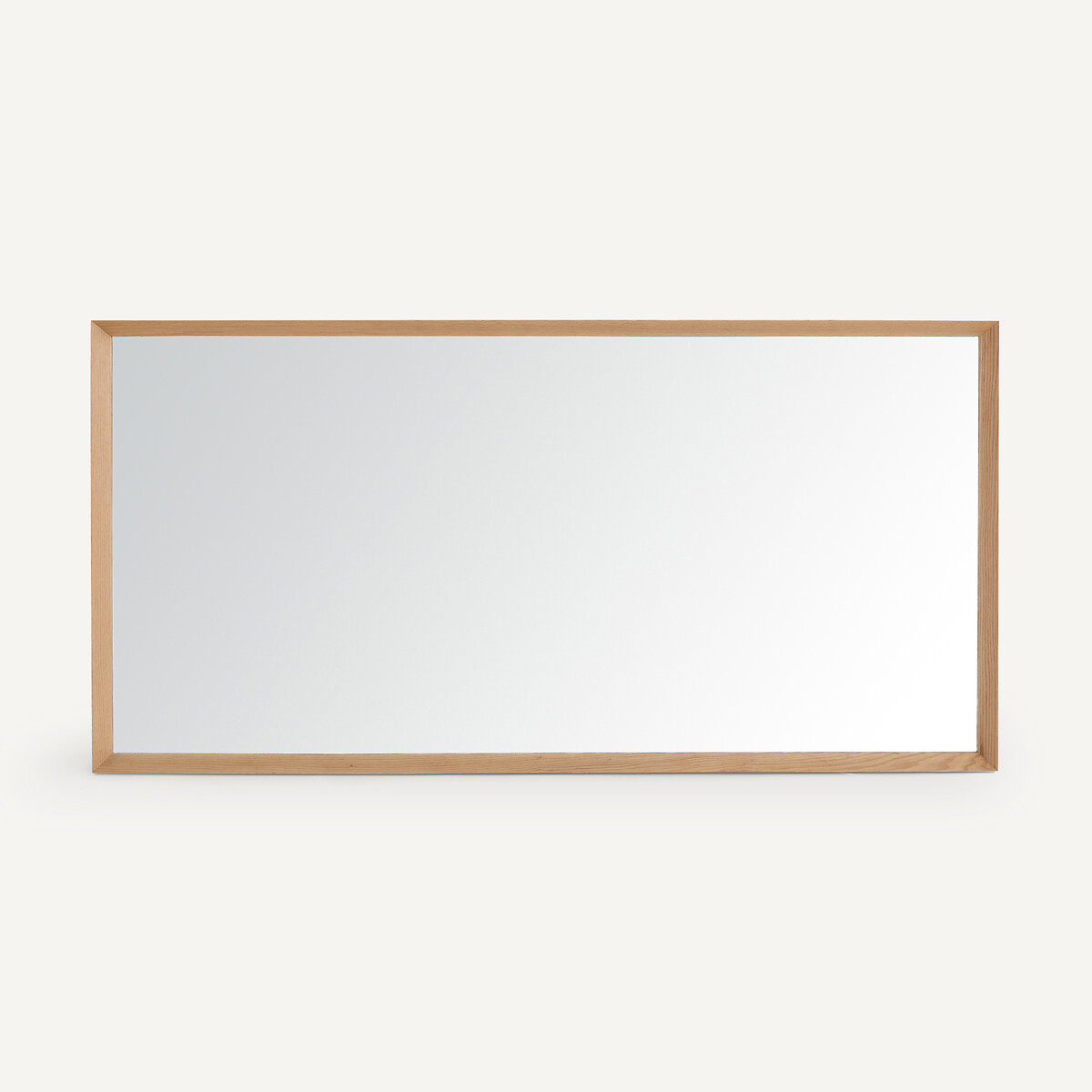 Miroir XXL chêne massif H200 cm, Andromède chêne, AM.PM