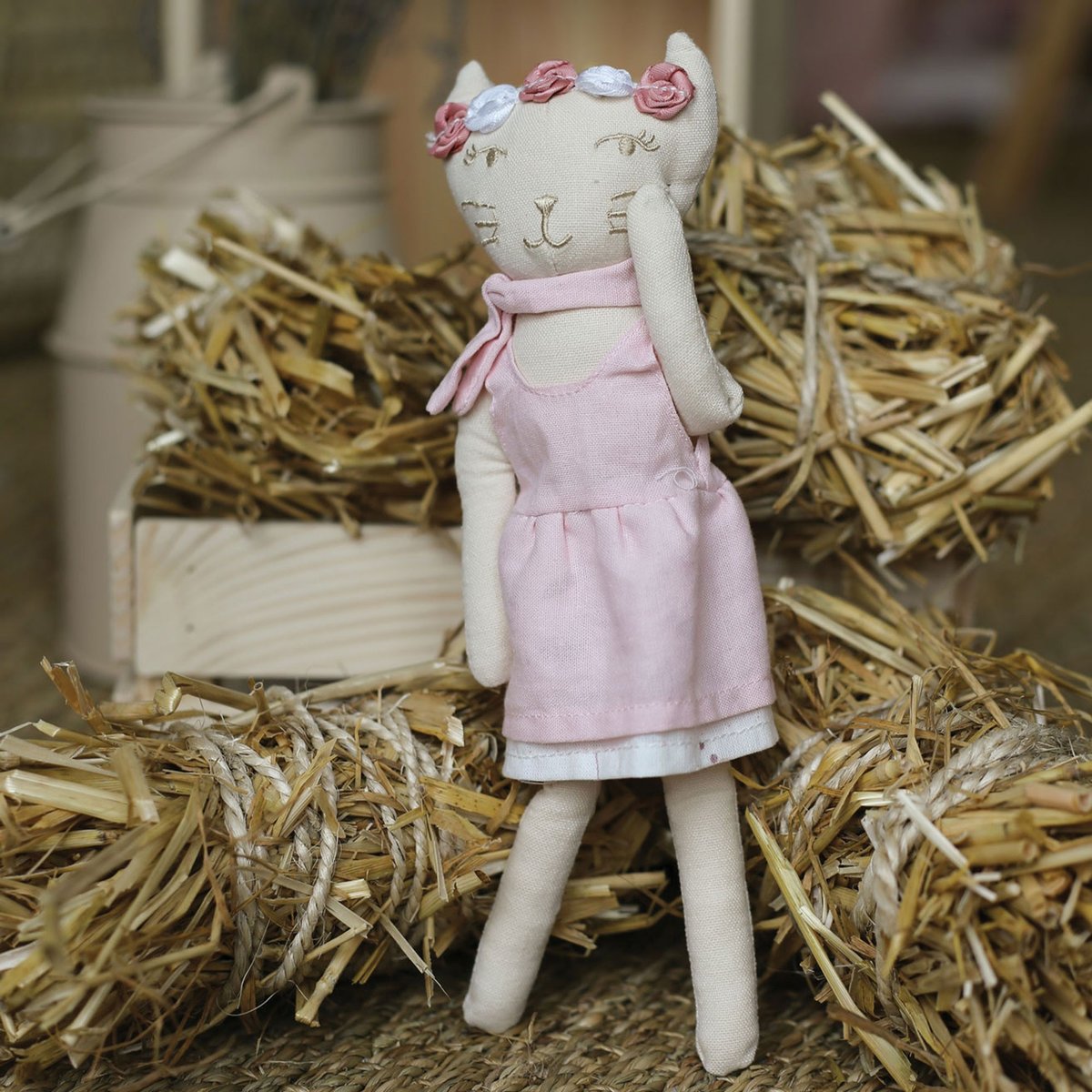 Poupée bébé - Rose le chat rosa, TROIS KILOS SEPT