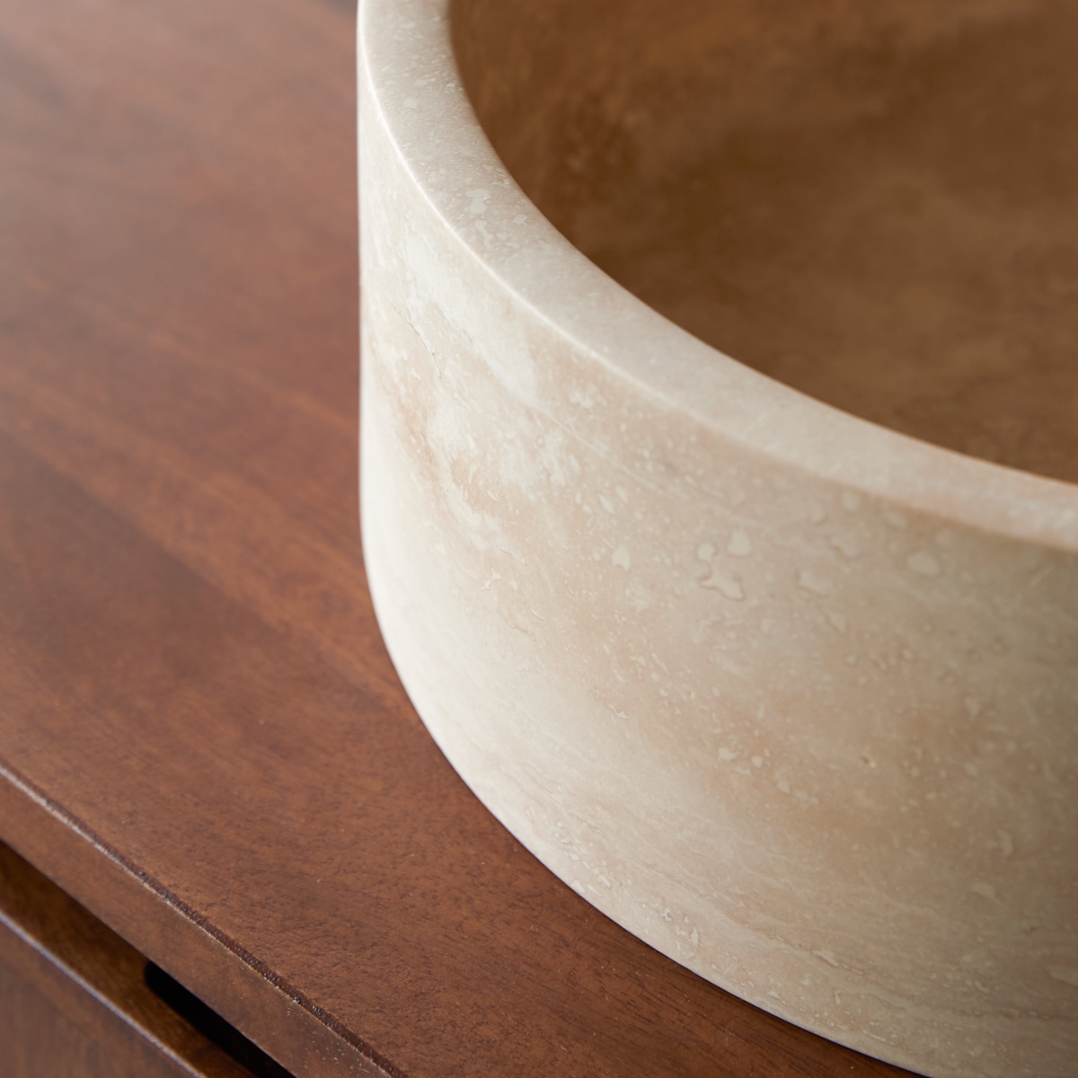 Vasque en Travertin, TRAVIS beige, TIKAMOON