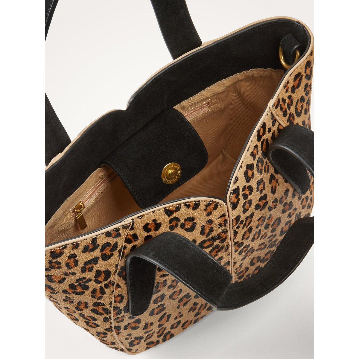 Sac à main avec anses et bandoulière Mini ALTAÏ marron, VANESSA WU