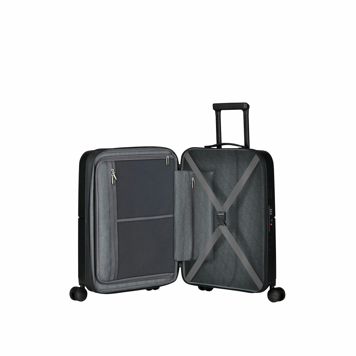 Mala de Cabine, 55cm, 4 Rodas Disney Mickey, da American Tourister preto , AMERICAN TOURISTER