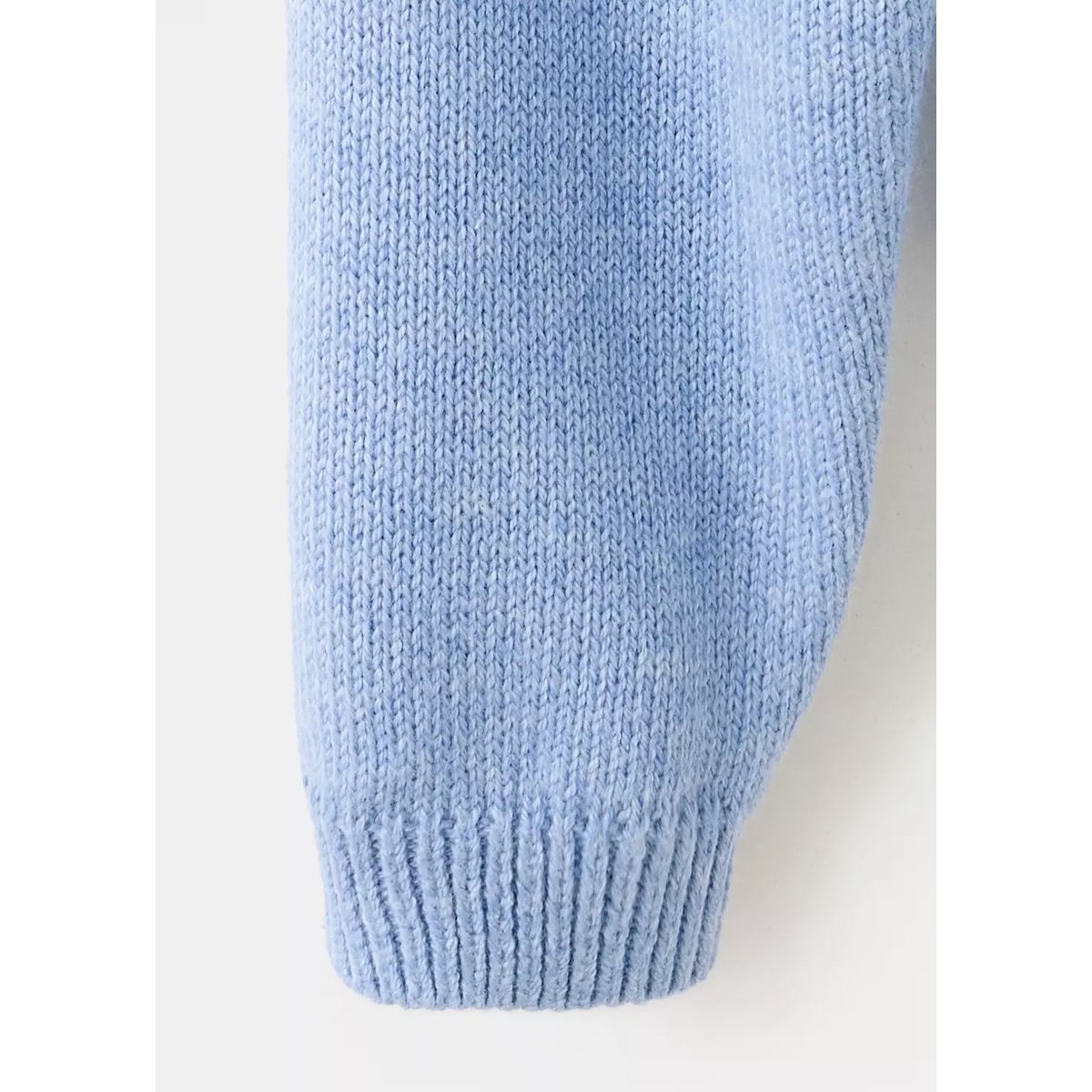 Pull-over col polo bleu, MANGO BABY