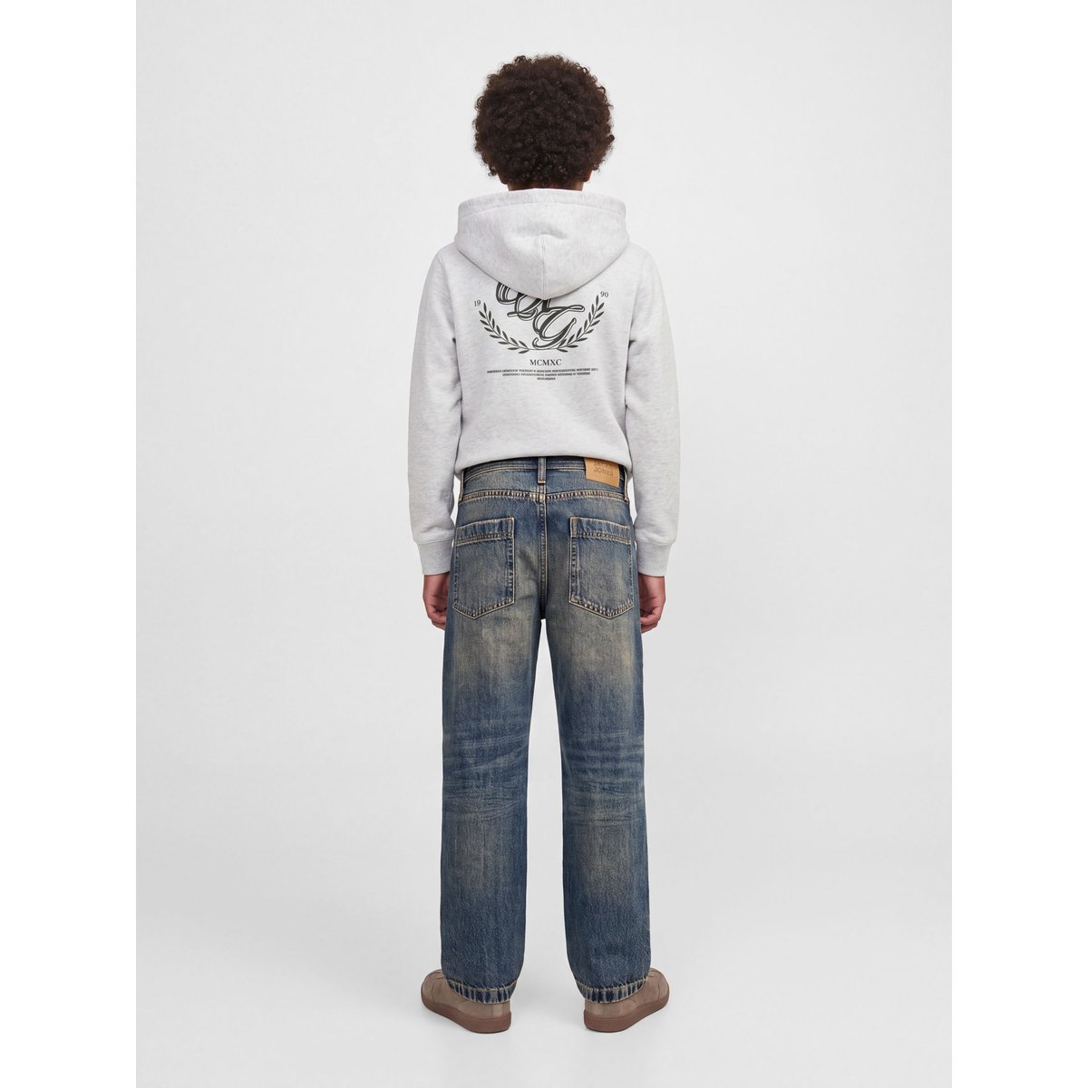 Jean Baggy Fit blue denim 1, JACK & JONES JUNIOR