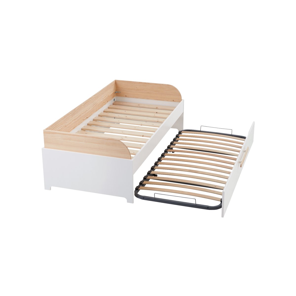 Lit gigogne enfant GUEST blanc, VERTBAUDET