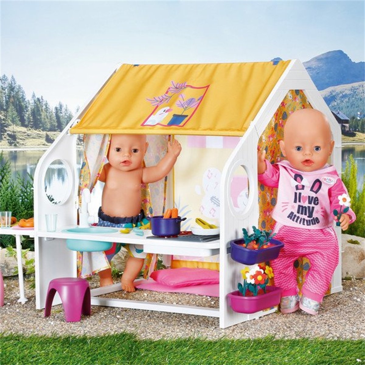 Baby born Maison Week-end pour poupées multicolore, ZAPF CREATION