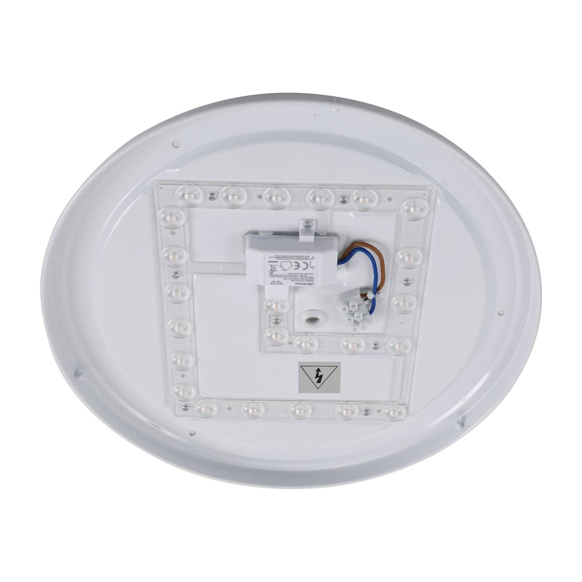 Plafonnier extérieur LED, Astera blanc, LINDBY
