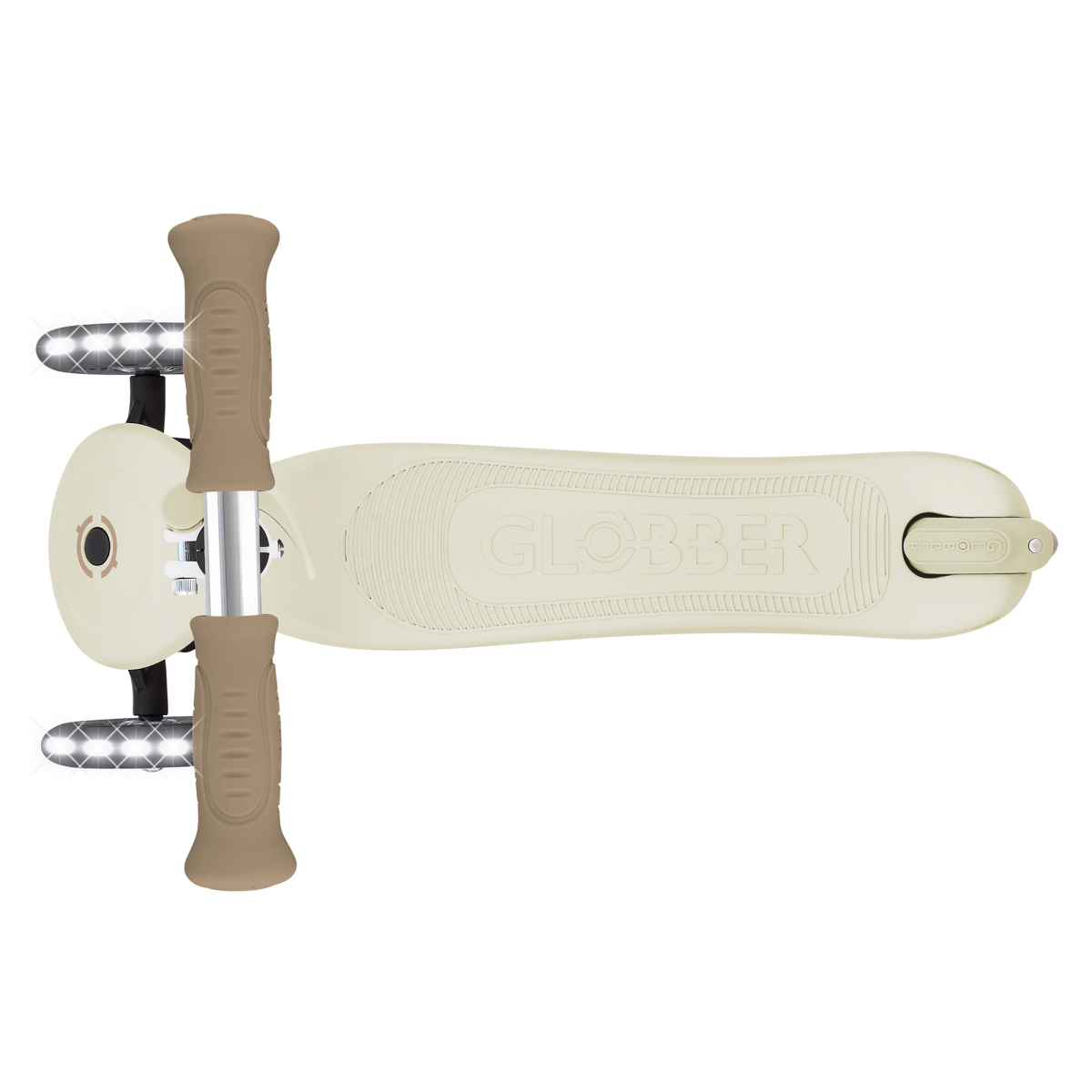 Trottinette PRIMO LIGHTS SIGNATURE taupe, GLOBBER