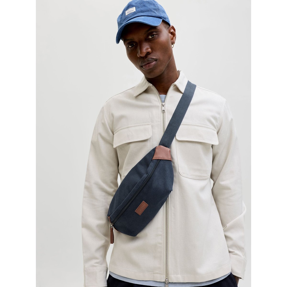 Bumbag bleue - dark navy, JACK & JONES