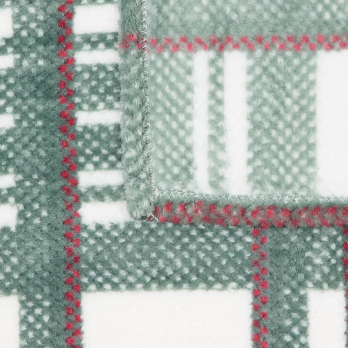 Plaid Lary 130x170cm rouge, ATMOSPHERA