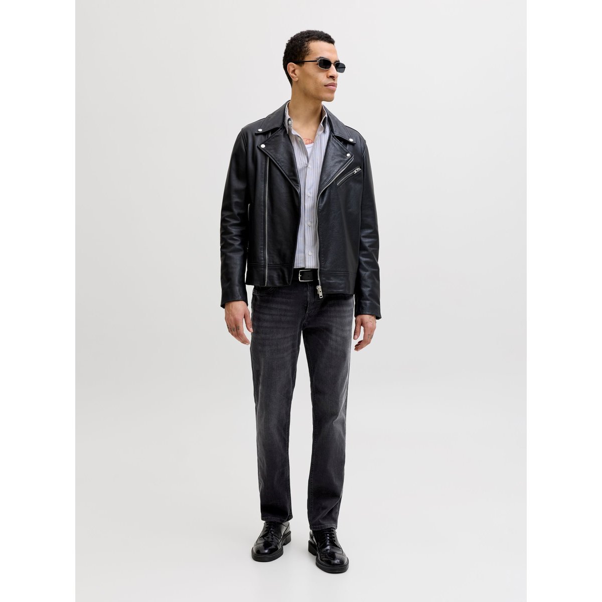 Coupe Regular black denim, JACK & JONES