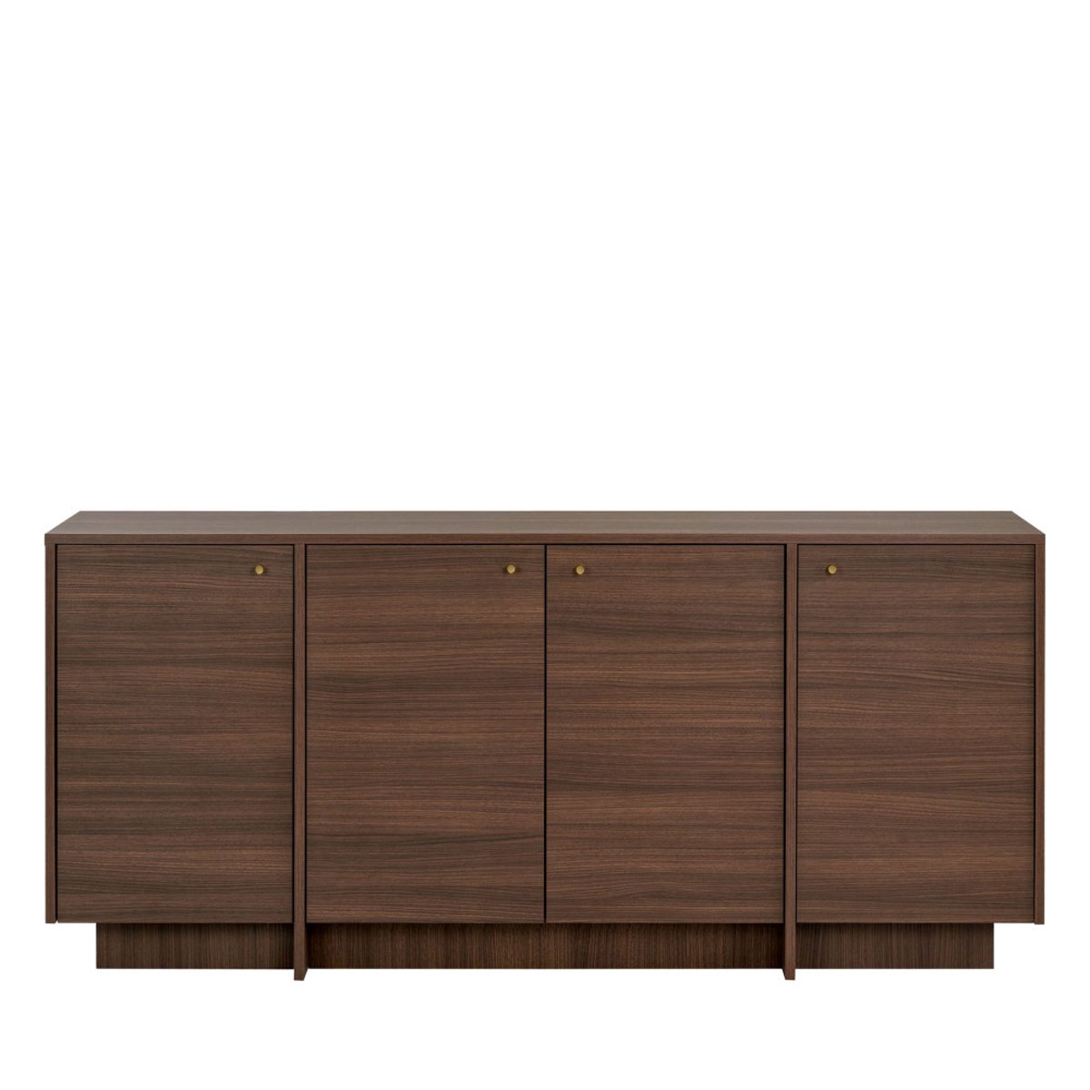 Buffet 4 portes en bois L180cm- HOPA bois foncé, DRAWER